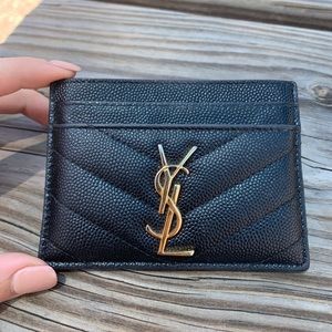 Authentic YSL cardholder